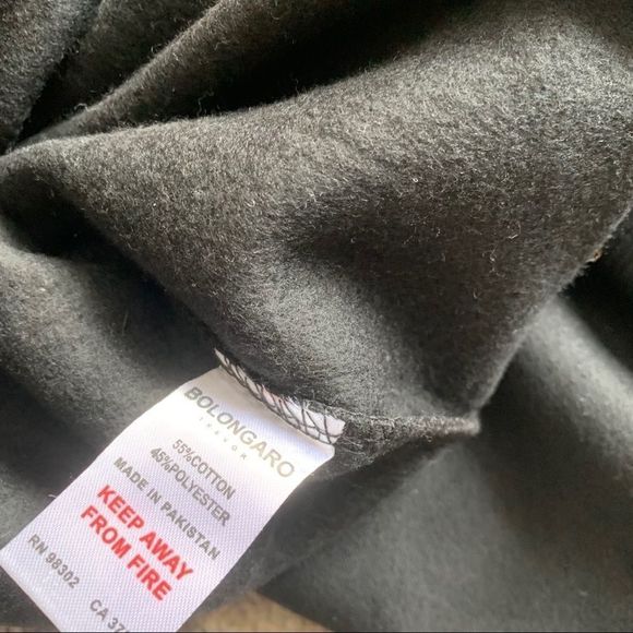 Bolongaro Trevor Black LS Crewneck Sweater XXL - Picture 6 of 6